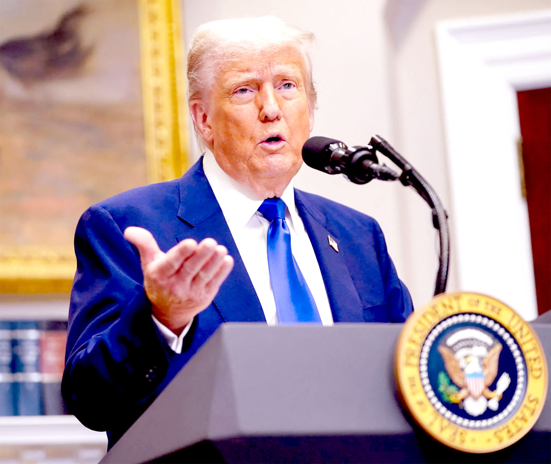Proud of India-Pakistan nuclear standoff: Trump